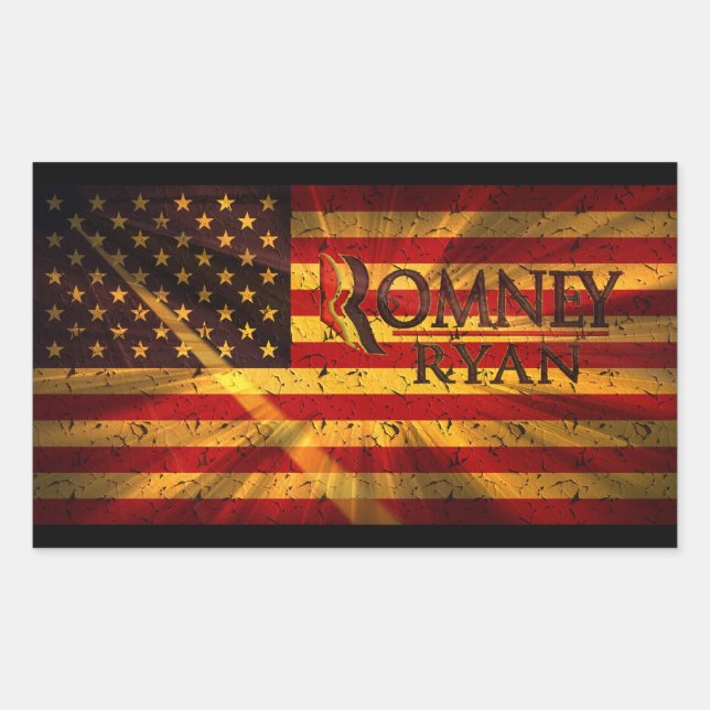 Paul Ryan Mitt Romney Sticker (Front)