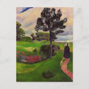 Paul Serusier-Mother & Child on a Breton Landscape Postcard