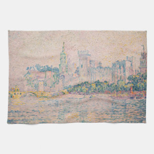 Paul Signac - Avignon, Morning Kitchen Towel