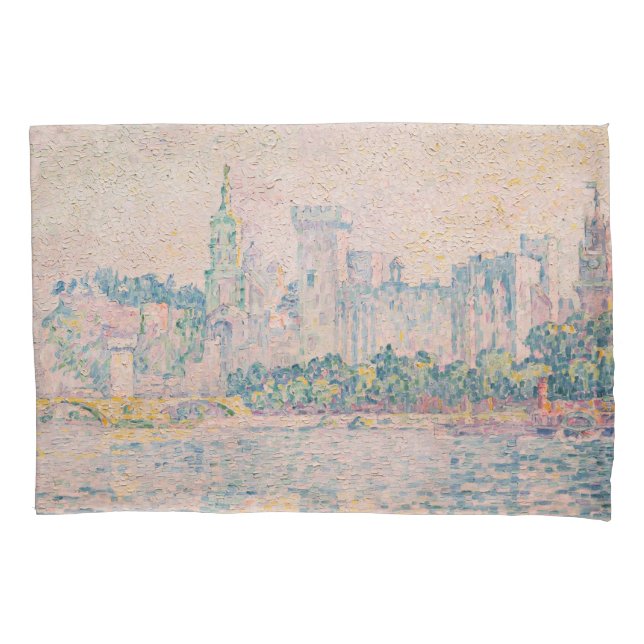 Paul Signac - Avignon, Morning Pillowcase (Front)