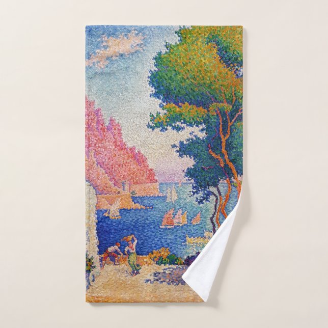 Paul Signac - Capo di Noli (Serviette à main)