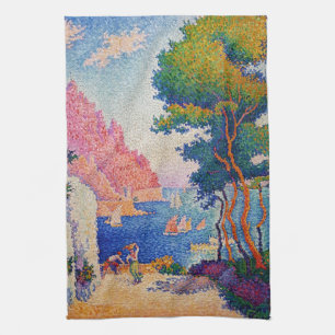 Paul Signac - Capo di Noli Kitchen Towel