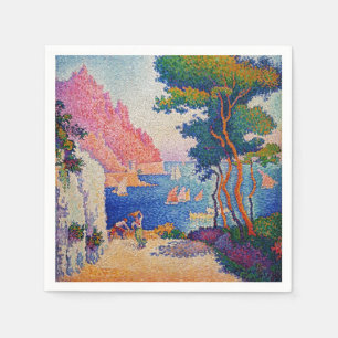 Paul Signac - Capo di Noli Napkin
