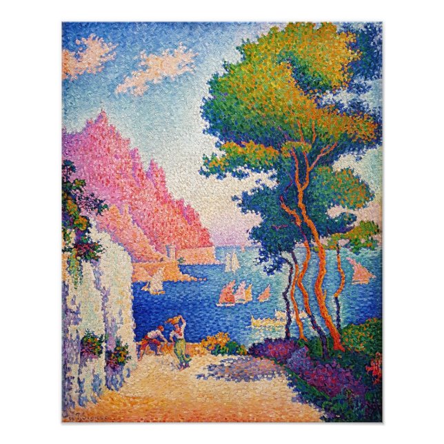 Paul Signac - Capo di Noli Photo Print (Front)
