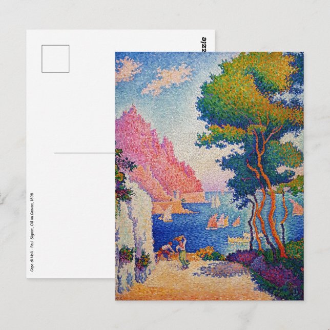 Paul Signac - Capo di Noli Postcard (Front/Back)