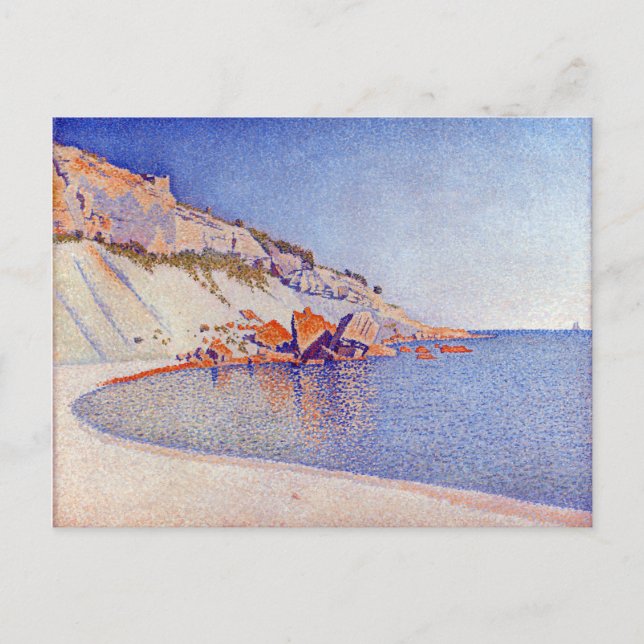 Paul Signac Cassis, Cap Lombard, Opus 196 Postcard (Front)