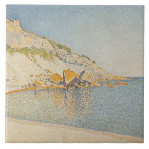 Paul Signac - Cassis, Cap Lombard, Opus 196 Tile