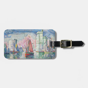 Paul Signac - Entrance of La Rochelle Harbour Luggage Tag