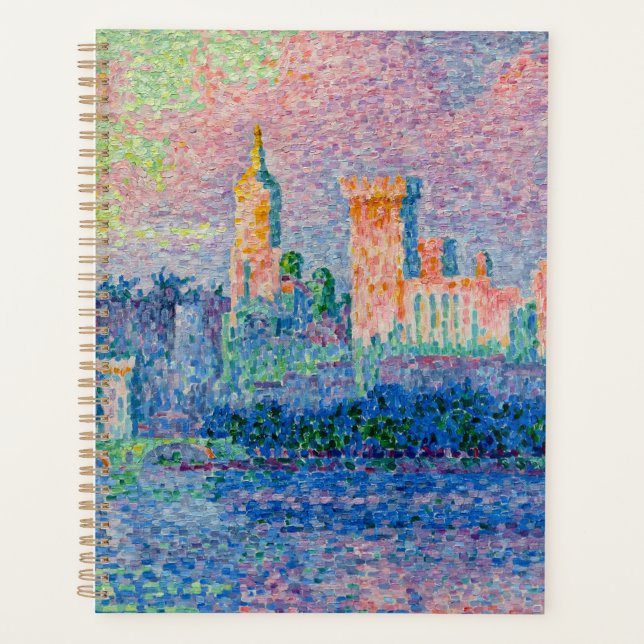Paul Signac - Le Palais Pape, Avignon (Devant)
