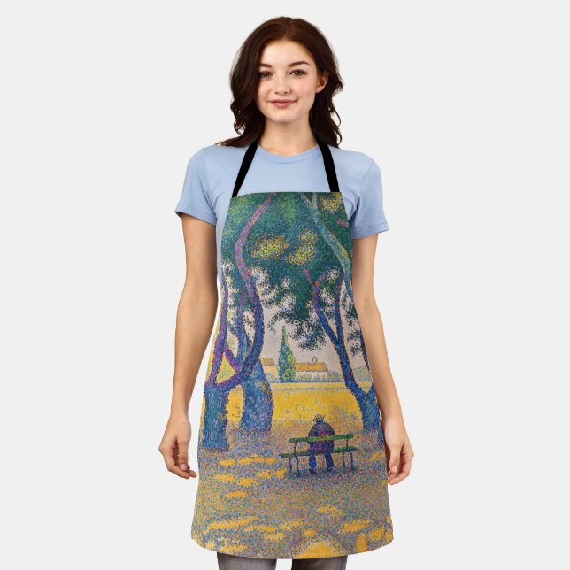 Paul Signac - Place des Lices, Saint-Tropez Apron (Worn)