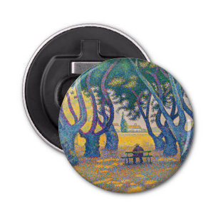 Paul Signac - Place des Lices, Saint-Tropez Bottle Opener