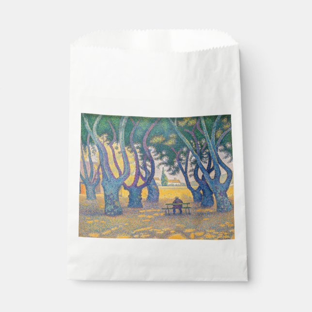 Paul Signac - Place des Lices, Saint-Tropez Favour Bag (Front)