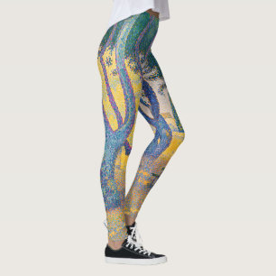 Paul Signac - Place des Lices, Saint-Tropez Leggings
