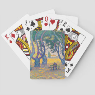 Paul Signac - Place des Lices, Saint-Tropez Playing Cards