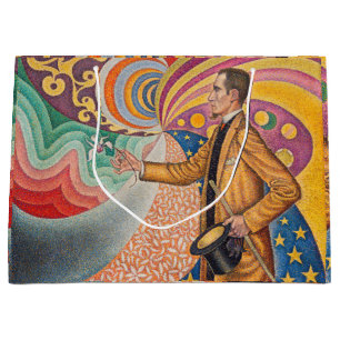 Paul Signac - Portrait of M Felix Feneon, Opus 217 Large Gift Bag