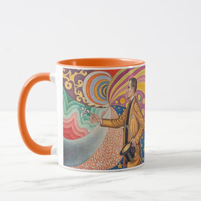 Paul Signac - Portrait of M Felix Feneon, Opus 217 Mug (Left)