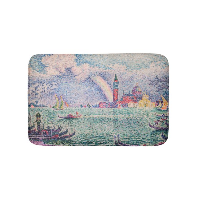 Paul Signac - Rainbow, Venice Bath Mat (Front)