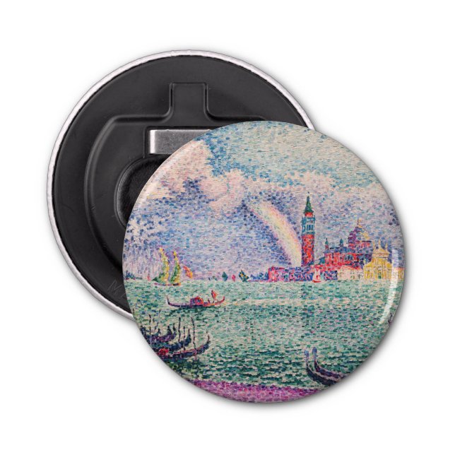 Paul Signac - Rainbow, Venice Bottle Opener (Front)
