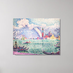 Paul Signac - Rainbow, Venice Canvas Print