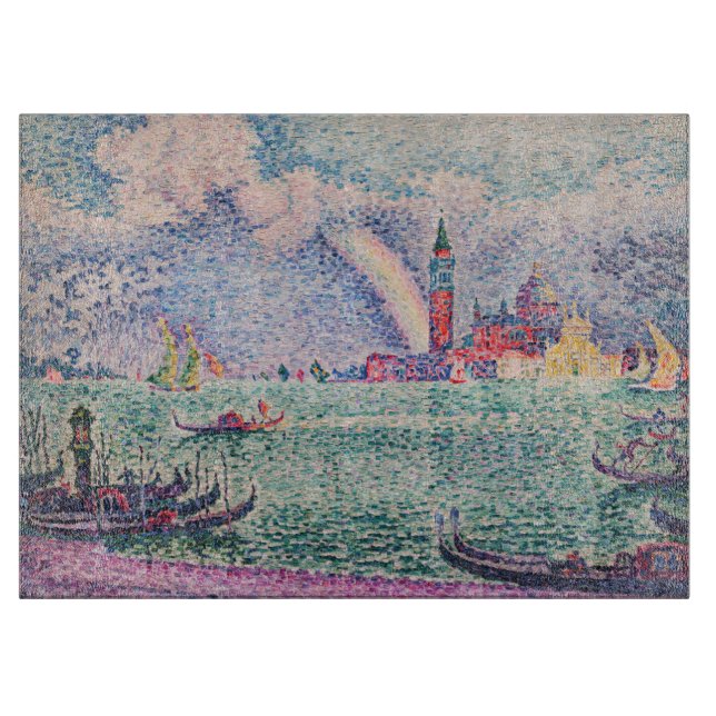 Paul Signac - Rainbow, Venice Cutting Board (Front)