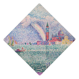 Paul Signac - Rainbow, Venice Graduation Cap Topper