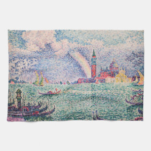 Paul Signac - Rainbow, Venice Kitchen Towel