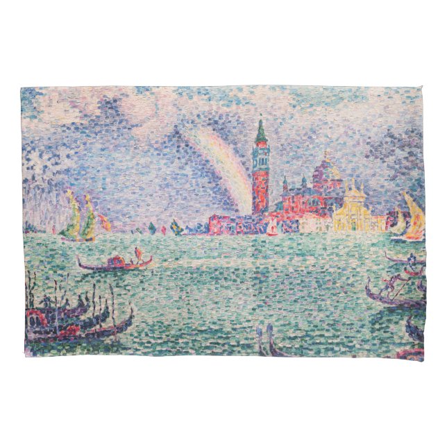 Paul Signac - Rainbow, Venice Pillowcase (Front)