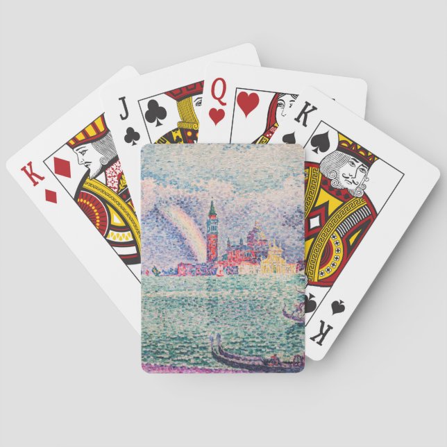 Paul Signac - Rainbow, Venice Playing Cards (Back)