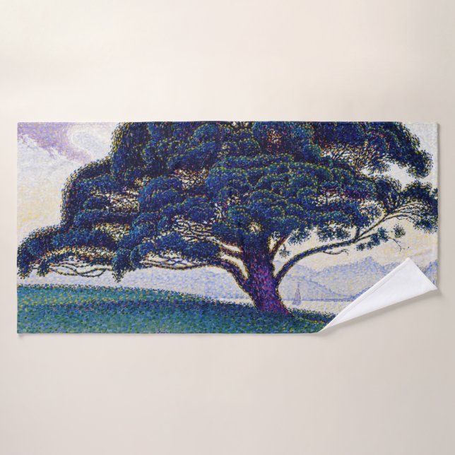 Paul Signac - The Bonaventure Pine Bath Towel Set (Bath Towel)