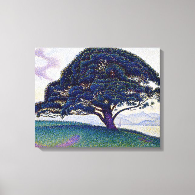 Paul Signac - The Bonaventure Pine  Canvas Print (Front)