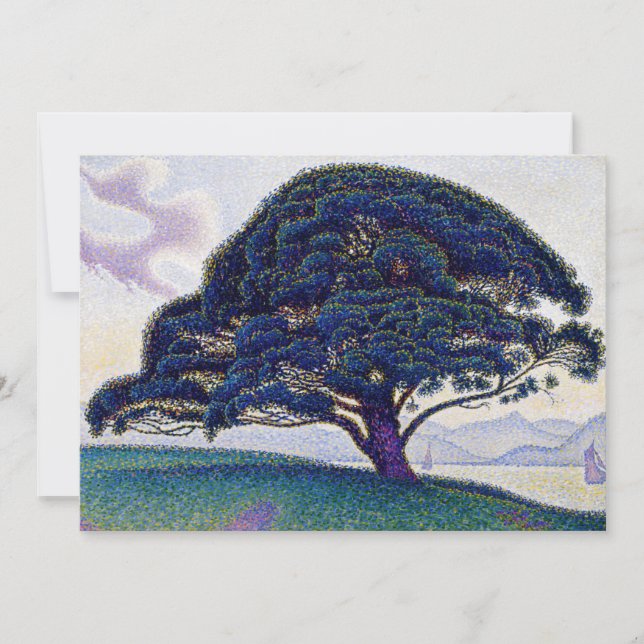 Paul Signac - The Bonaventure Pine Invitation (Front)