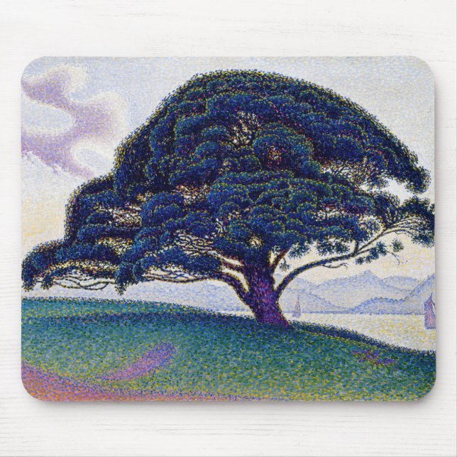 Paul Signac - The Bonaventure Pine Mouse Pad (Front)