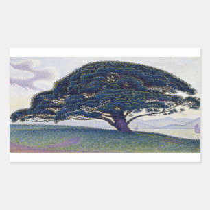 Paul Signac - The Bonaventure Pine Sticker
