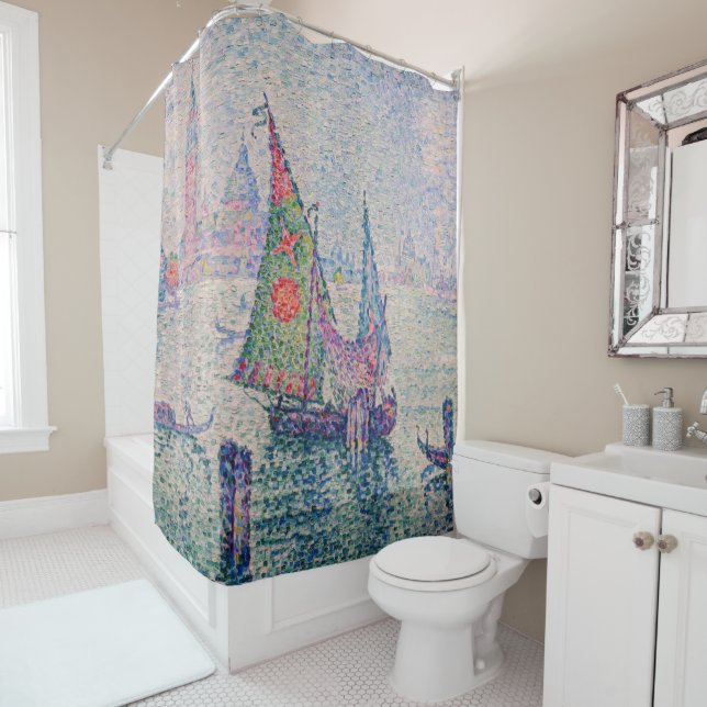 Paul Signac - The Green Sail (In Situ)