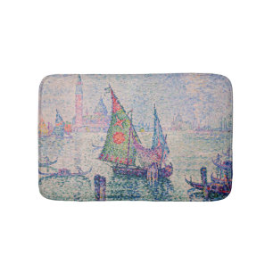 Paul Signac - The Green Sail Bath Mat