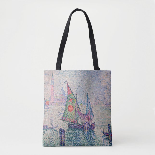 Paul Signac - The Green Sail Tote Bag (Front)