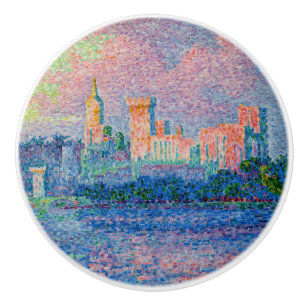 Paul Signac - The Papal Palace, Avignon Ceramic Knob