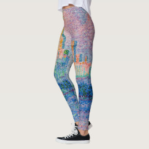 Paul Signac - The Papal Palace, Avignon Leggings