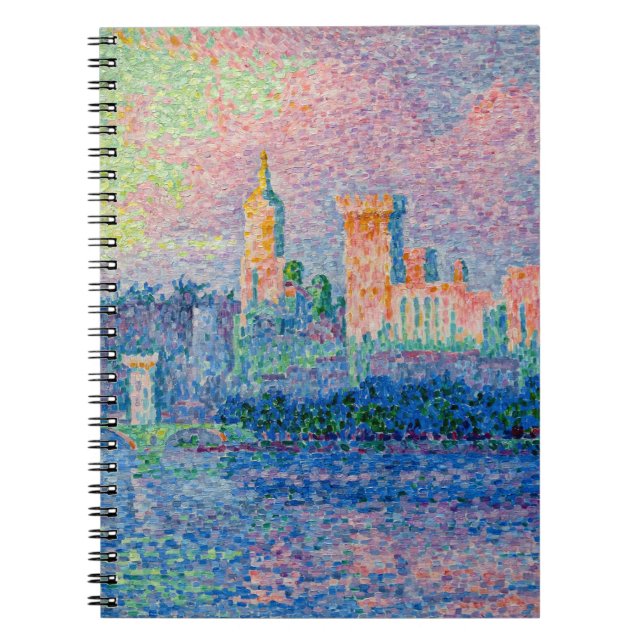 Paul Signac - The Papal Palace, Avignon Notebook (Front)