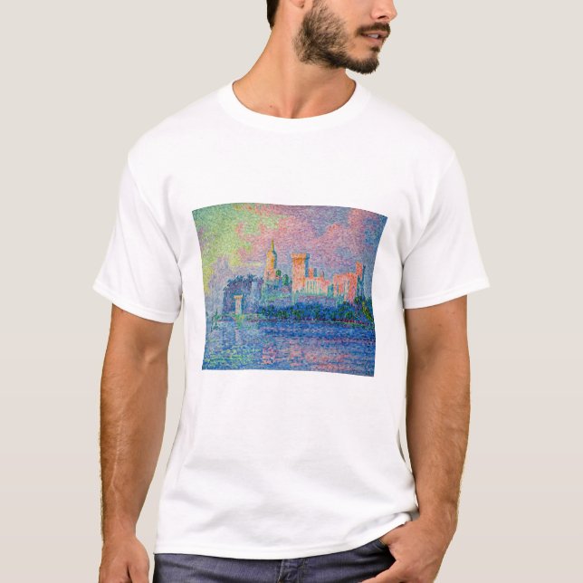 Paul Signac - The Papal Palace, Avignon T-Shirt (Front)