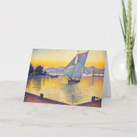 Paul Signac - The Port at Sunset, Opus 236