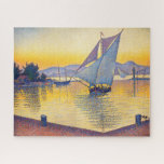 Paul Signac - The Port at Sunset, Opus 236 Jigsaw Puzzle<br><div class="desc">The Port at Sunset, Opus 236 (Saint-Tropez) / Le Port au soleil couchant, Opus 236 (Saint-Tropez) - Paul Signac, Oil on Canvas, 1892</div>