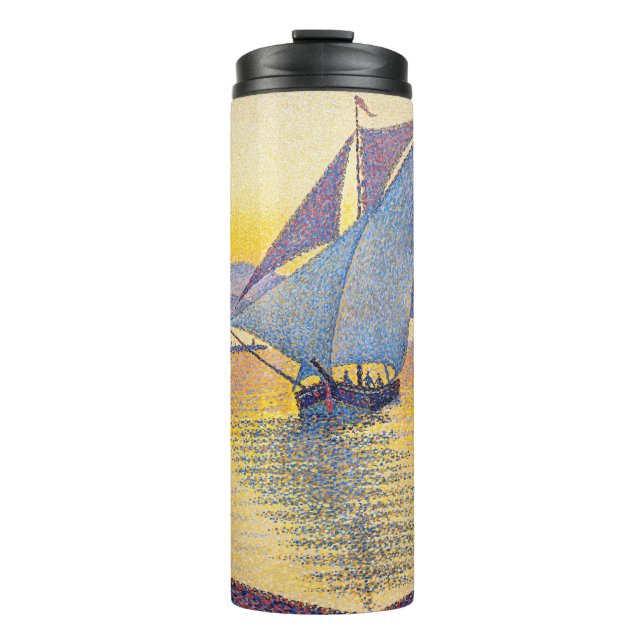 Paul Signac - The Port at Sunset, Opus 236 Thermal Tumbler (Front)