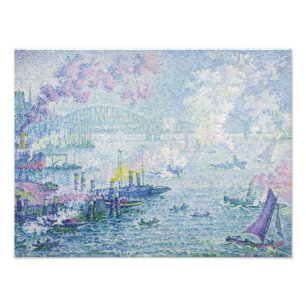 Paul Signac - The Port of Rotterdam Photo Print