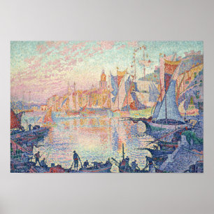 Paul Signac - The Port of Saint-Tropez Poster