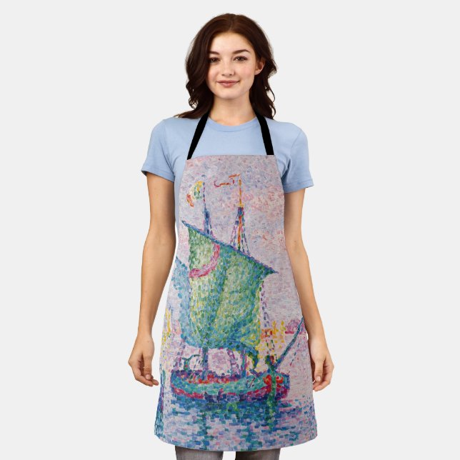 Paul Signac - Venice, The Pink Cloud Apron (Worn)