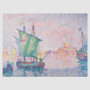 Paul Signac - Venice, The Pink Cloud Tissue Paper