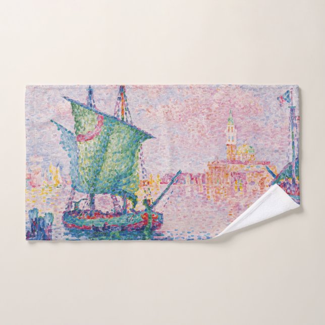 Paul Signac - Venise, Le Nuage Rose (Serviette à main)