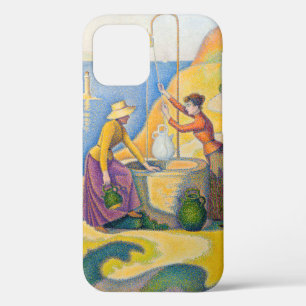 Paul Signac - Women at the Well iPhone 12 Case