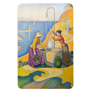 Paul Signac - Women at the Well Magnet